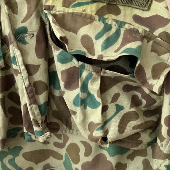 Vintage Caliber Camo Hunting 80’s Suede Bird/Field Vest‎ - Picture 4 of 9